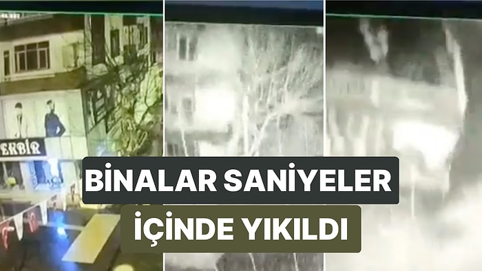 Deprem Anının Yeni Görüntüleri Ortaya Çıktı! Kahramanmaraş Çarşı Merkezi Saniyeler İçinde Yıkıldı