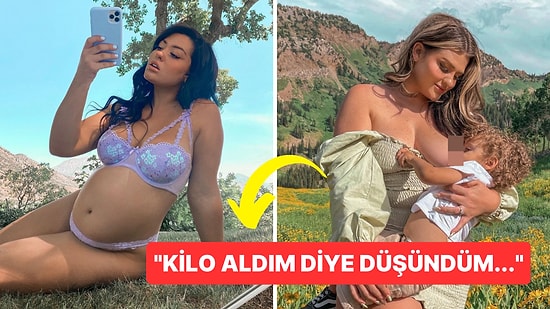 7 Ay Boyunca Hamile Olduğunu Fark Etmeyen Kadının 'Yok Artık' Dedirten Açıklamaları: "Kilo Sandım!"