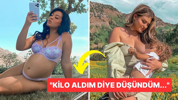 7 Ay Boyunca Hamile Olduğunu Fark Etmeyen Kadının 'Yok Artık' Dedirten Açıklamaları: "Kilo Sandım!"