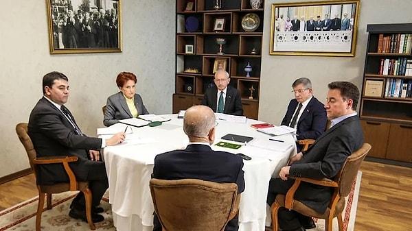 Kritik toplantıda Millet İttifakı'nın Cumhurbaşkanı Adayı için liderler fikir birliğine vardı.