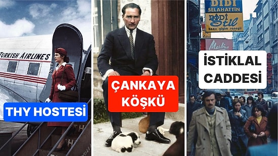 Gördüğünüz Anda Sizi Eski Türkiye'deki Günlere Işınlayacak Nostalji Dolu Nadir Fotoğraflar