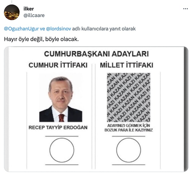 Bu ironik yorum karşısında esprili cevaplar da geldi.