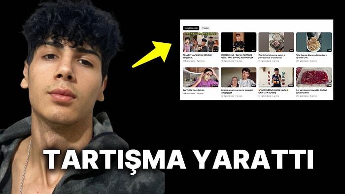 Taha Duymaz'ın YouTube Hesabından Paylaşılan Yeni Video Tartışma Yarattı!