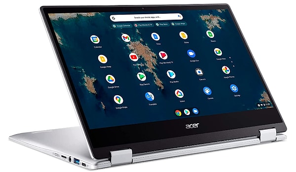 Dört kullanım modu sunan Acer Chromebook Spin Dizüstü Bilgisayar günün fırsat ürünleri arasında.