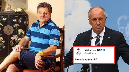 Vedat Milor 'Nerede Kalmıştık?' Paylaşımı Yapan Muharrem İnce'ye Tokat Gibi Bir Yanıt Verdi!