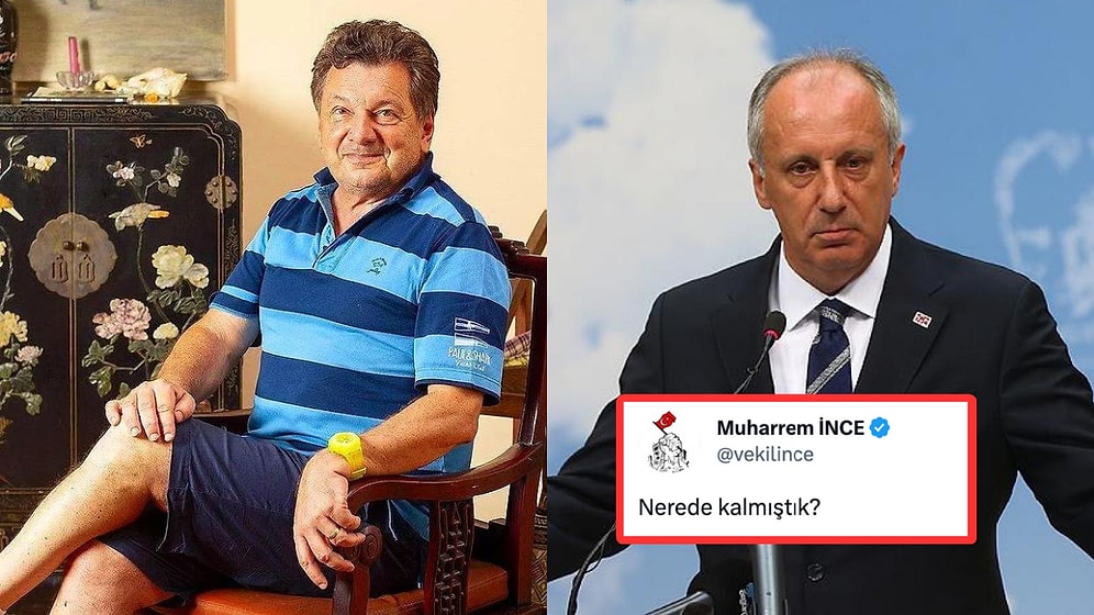Vedat Milor 'Nerede Kalmıştık?' Paylaşımı Yapan Muharrem İnce'ye Tokat Gibi Bir Yanıt Verdi!
