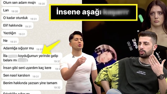 Kısmetse Olur Sedat'ın, Elif'le Konuşmalarını Yayınlayan Zeyd'in Evini Basıp Olay Çıkarttığı İddia Edildi!