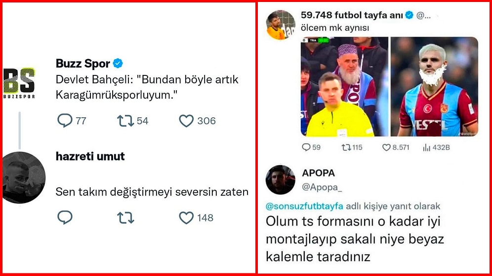 Spor Haberlerine Komik ve İğneleyici Yorumlar Yaparak Kahkaha Attıran Sporseverler