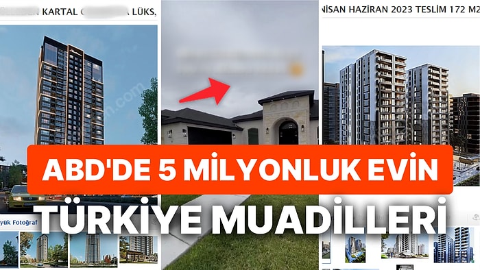 What is This? ABD Teksas'taki Muhteşem Eve Karşı Depremden Hasarsız Çıkan Kahramanmaraş'ta Apartman Dairesi