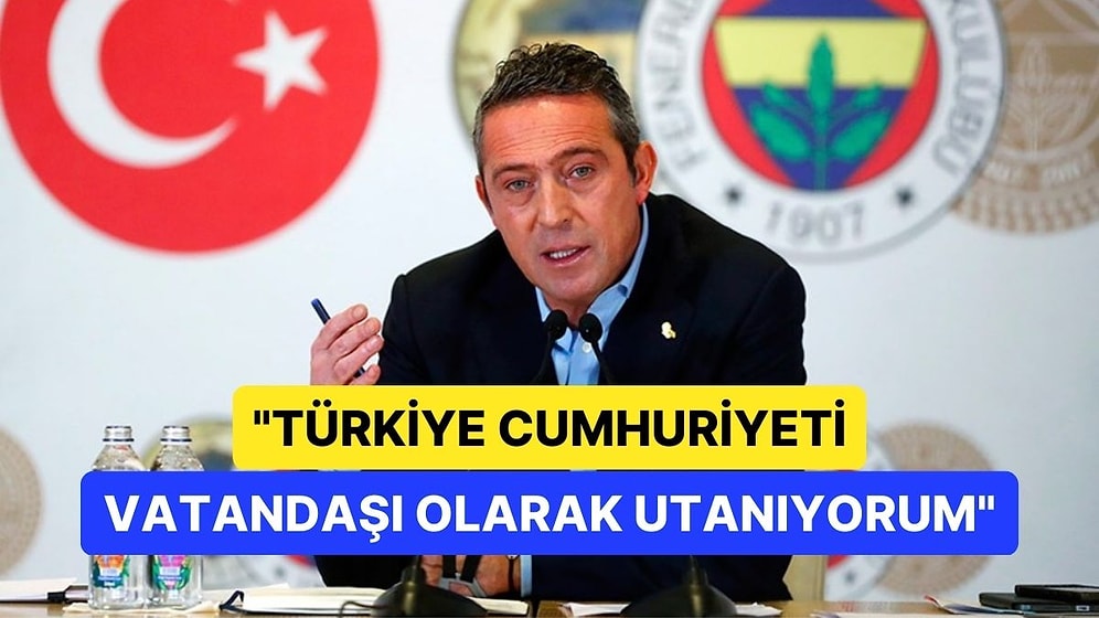 'Taraftar Yasağı'na Tepki Gösteren Ali Koç: "Türkiye Cumhuriyeti Vatandaşı Olarak Utanıyorum"