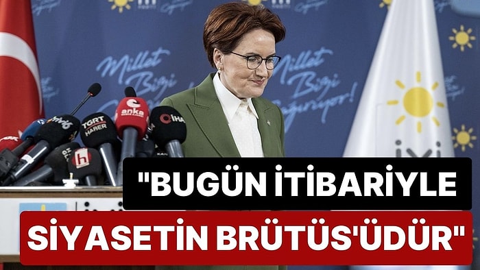 Fatih Portakal: “Siyasetin Bugün İtibariyle Brütüs’ü Meral Akşener’dir”