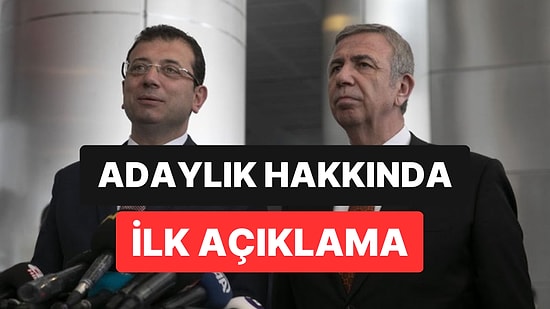 Mansur Yavaş ve Ekrem İmamoğlu Cumhurbaşkanlığı Adaylığı Hakkında Ne Dedi, Aday Olacaklar mı?