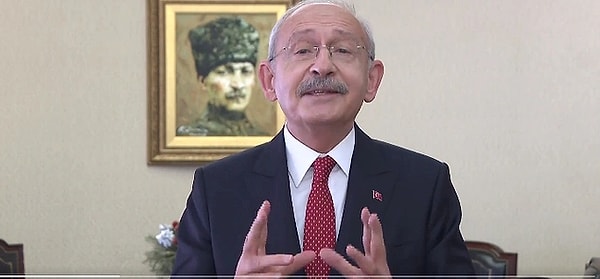 CHP Genel Başkanı Kemal Kılıçdaroğlu, karar sonrasında paylaştığı videoda ılımlı bir dil kullanmış ve ‘soframızı genişletebiliriz’ mesajı vermişti.