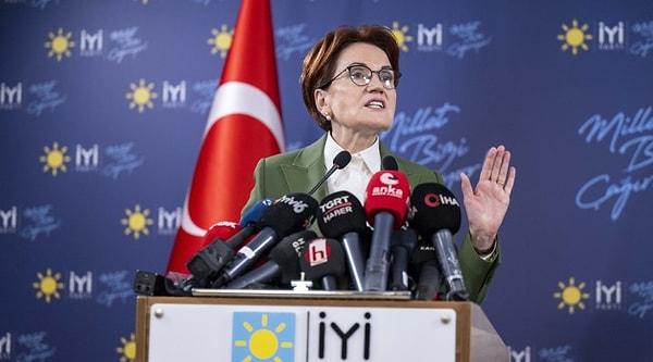 Kemal Kılıçdaroğlu’nun adaylığına karşı çıkan İYİ Parti lideri Merak Akşener, Ekrem İmamoğlu ve Mansur Yavaş’a Cumhurbaşkanlığı adaylığı için çağrısında bulunarak Millet İttifakı’ndan ayrıldı.