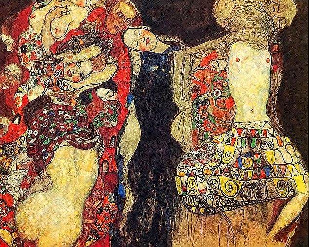 7. The Bride, Gustav Klimt