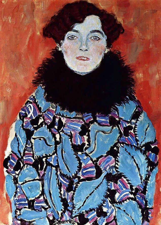 8. Portrait of Johanna Staude, Gustav Klimt