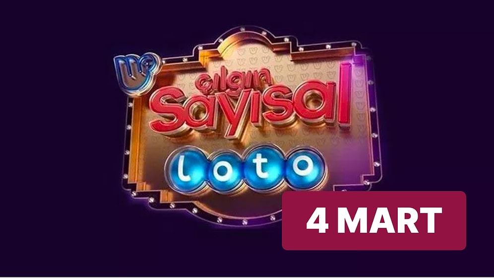 4 Mart Çılgın Sayısal Loto Çekilişi Sonuçları Açıklandı: Çılgın Sayısal Loto'nun Kazandıran Numaraları!