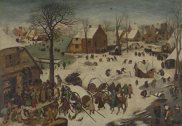 Bruegel'in dini sahnelerinde ise klasik herhangi bir güzellik kavramı görmüyoruz.