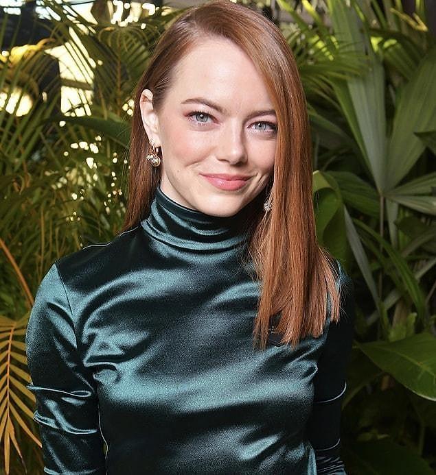 18. Let's take a look at Emma Stone's beauty tip, which she was very pleased with.