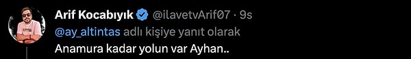 Altıntaş'ın istifası tweetinin altına gelen yorumlardan bazıları