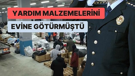 Depremzedelere Gönderilen Yardım Malzemelerini Çalan Emniyet Müdürü Serbest Kaldı