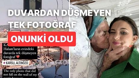 Depremde Yakınlarını Kaybeden Karsu'dan Duygulandıran Paylaşım: "Halamların Evinde Duvardan Düşmeyen Fotoğraf"