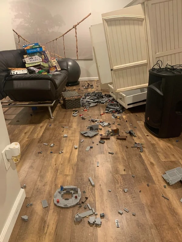 7. И как теперь убирать этот LEGO?