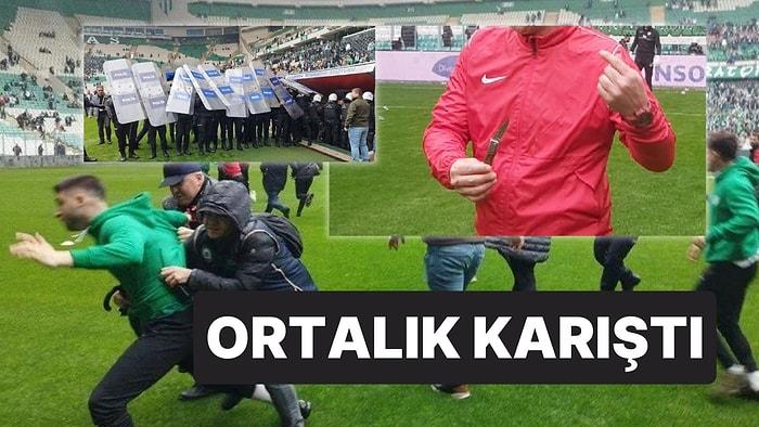 Bursaspor- Amedspor Maçında Tansiyon Yükseldi