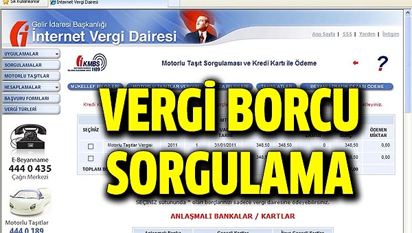 Geçmişe dair vergi borcu ya da unuttuğunuz önemli bir fatura bulunuyorsa bu süreç içerisinde olası ödemeler karşınıza çıkabilir.