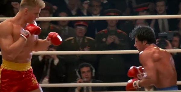 2. Rocky IV çekimlerinde Slyvester Stallone’u hastanelik eden darbe