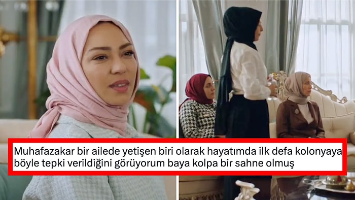 Kızılcık Şerbeti Dizisindeki 'Alkolsüz Kolonya' Sahnesi Sosyal Medyada Tartışma Konusu Oldu!