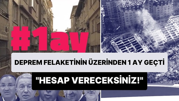 HDP, '1 Ay Geçti' Diyerek Deprem Felaketindeki Söylemleri Hatırlattı: 'Hesap Vereceksiniz'