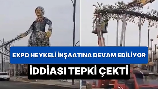 Kahramanmaraş'ta Belediyenin EXPO 2023 Heykelinin İnşaatına Devam Ettiği İddiası Tepki Çekti