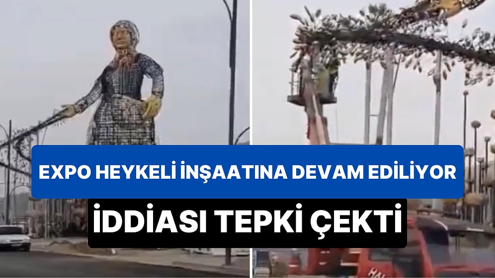 Kahramanmaraş'ta Belediyenin EXPO 2023 Heykelinin İnşaatına Devam Ettiği İddiası Tepki Çekti