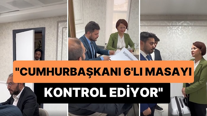 Muhammed Nur Nahya'dan 'Cumhurbaşkanı 6'lı Masayı Kontrol Ediyor' Videosu