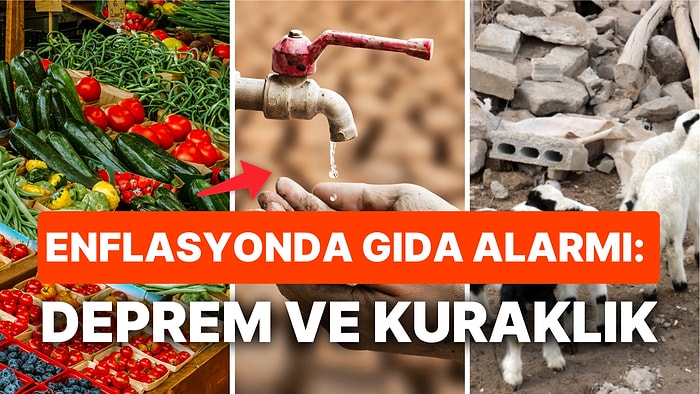 Merkez'e Göre Enflasyonun Sorumlusu Gıda Oldu: Fiyatlar Kuraklık ve Depremlerle Artacak