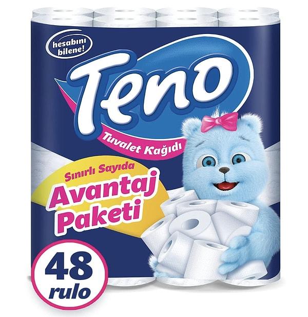 7. Teno avantaj paket tuvalet kağıdı 48 rulo