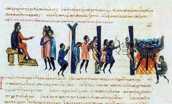 2. Bizanslılar suçlulara verilen cezalar ve işkenceler konusunda oldukça gaddarlardı.