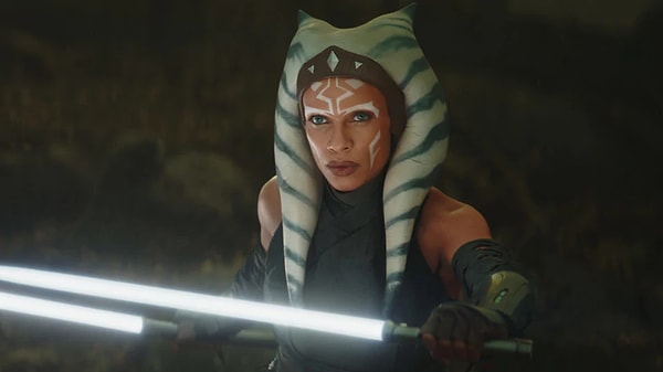 13. 'Star Wars: Clone Wars' çizgi filminden tanıdığımız Ahsoka Tano geçen sezon diziye katılmıştı.