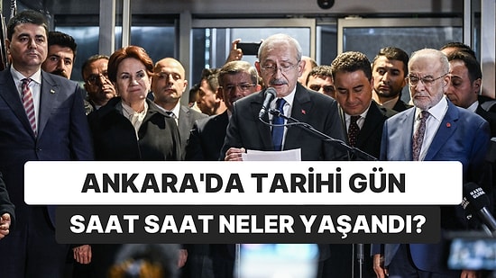 Canlı Blog | Krizden Adayın Açıklanmasına Kadar Ankara'da Saat Saat Neler Yaşandı?