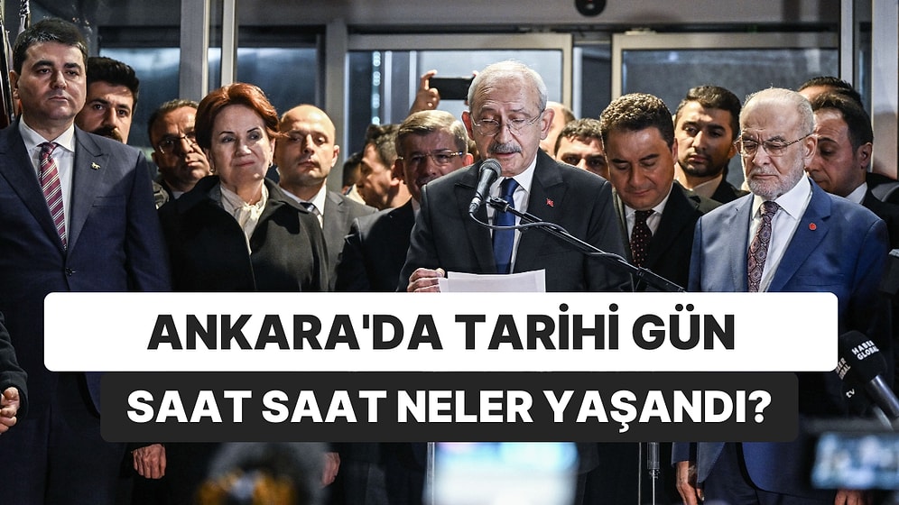 Canlı Blog | Krizden Adayın Açıklanmasına Kadar Ankara'da Saat Saat Neler Yaşandı?
