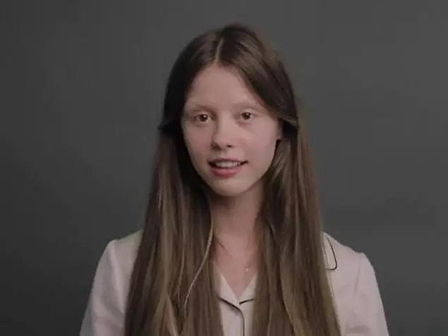Mia Goth was born on November 30, 1993, although she was born in England, she went to Brazil with her mother at an early age and grew up there.