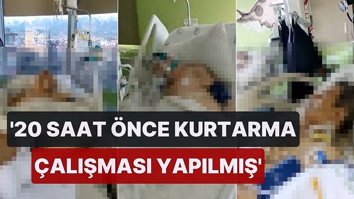 Tüyler Ürperten Görüntü! Yoğun Bakımdaki 14 Hasta Ölüme Terk Edilmiş