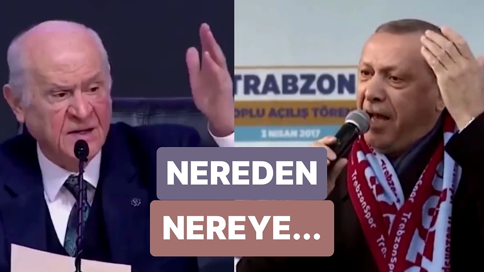 "Fırıldakların U Dönüşlerine İtibar Etmeyeceğiz" Diyen Devlet Bahçeli'nin Eski Konuşmaları Gündem Oldu