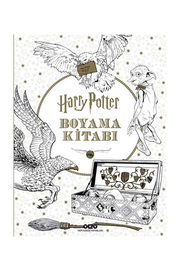14. Harry Potter hayranları için çok güzel detaylarla dolu bir boyama kitabı.