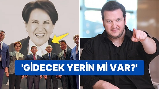 Meral Akşener Altılı Masa’ya Dönünce Şahan Gökbakar’ın Diline Düştü