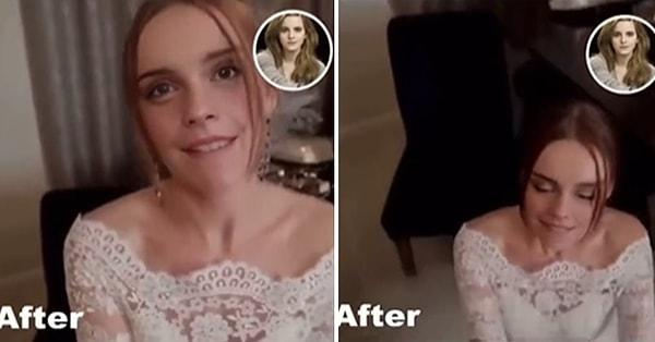 O uygulamanın bir reklam videosunda da dünyaca ünlü oyuncu Emma Watson'ın yüzünün cinsel içerikli bir videoda kullanıldığı görülüyor.