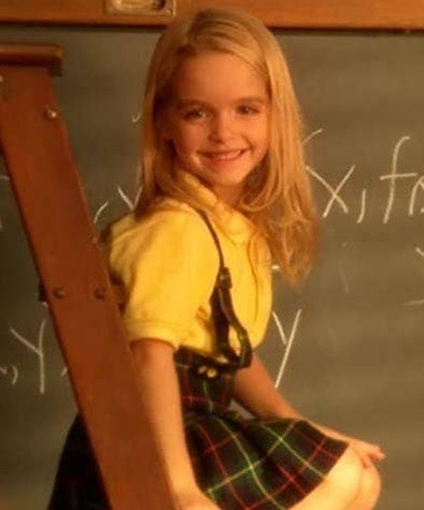20. Mckenna Grace The Goodwin Games ('013) dizisinde Chloe karakterinin genç halini canlandırıyordu.