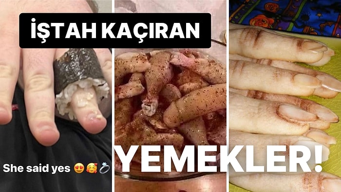 Görünce İştahınızı Kaçırıp Yemek Yemeye Tövbe Ettirecek Dünyanın En Acayip ve Tuhaf Yemek Fotoğrafları