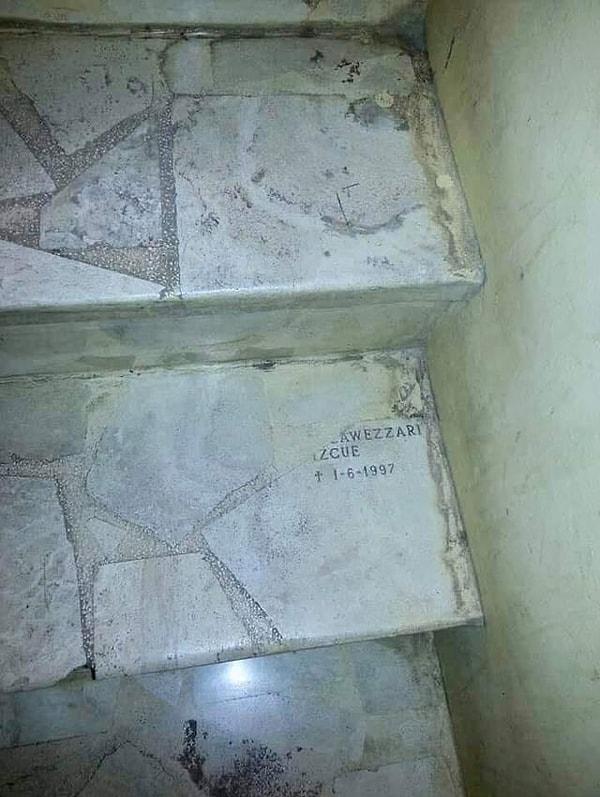 16. "Bizim apartmanın merdivenlerini yaparken birisinin mezar taşını kullanmışlar..."